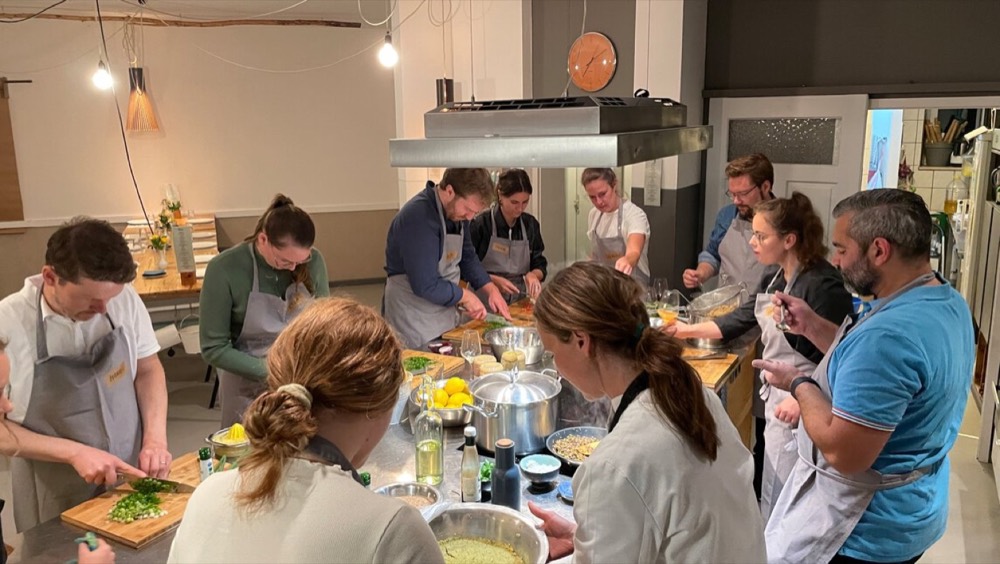 Cooking Classes team activity