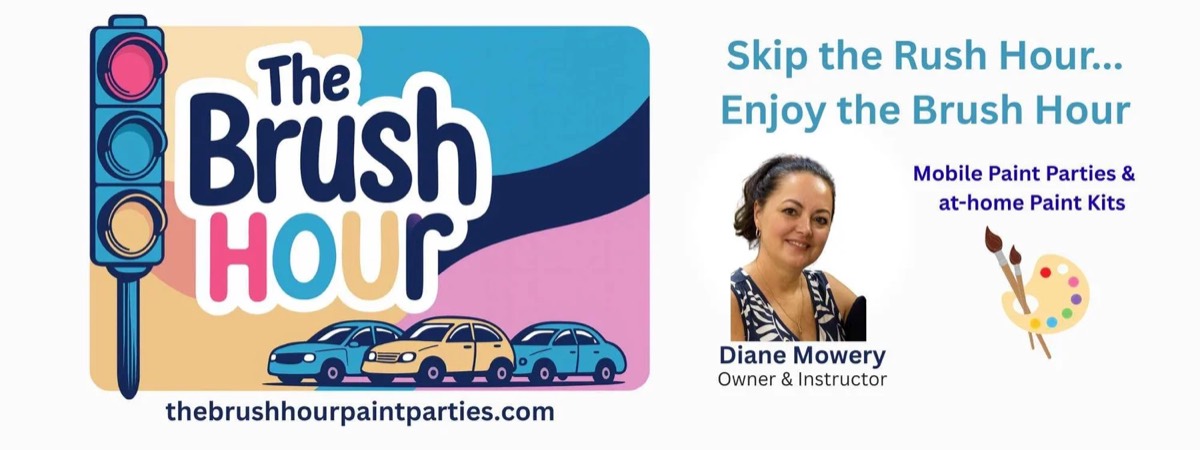 Mobile Corporate Paint Party by brush hour